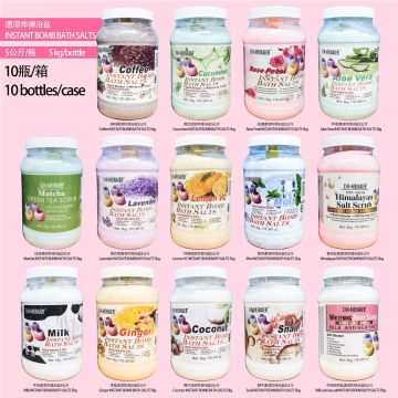 Wholesale 5kg Organic Rose Petal Bath Bomb Salt