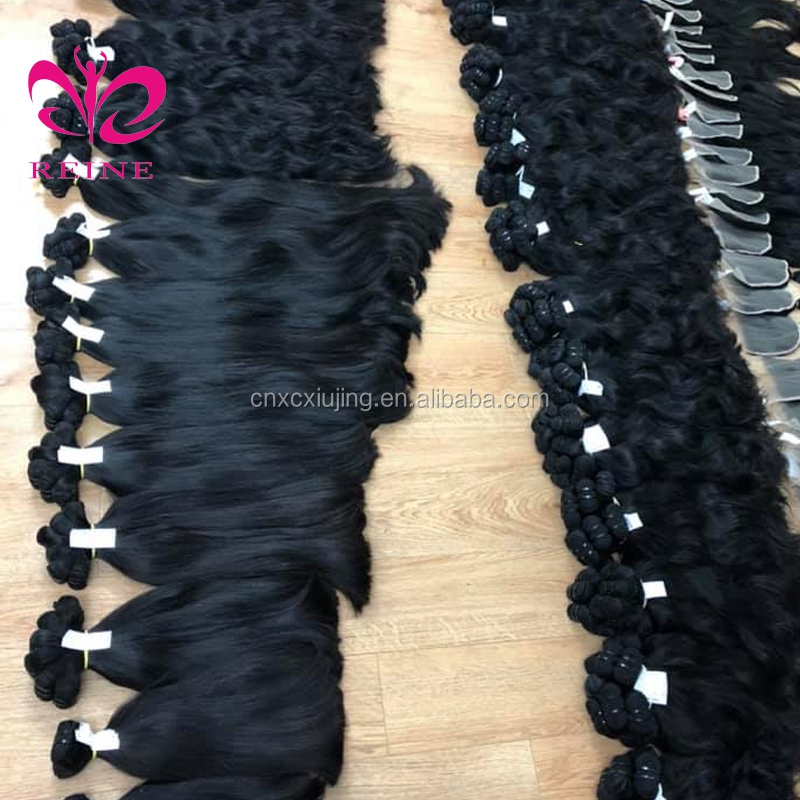 12A Grade Best Quality Raw Cuticle Aligned Virgin Indian Hair Bundles Vendors Vietnam hair Double Drawn Human Hair Bone Straight