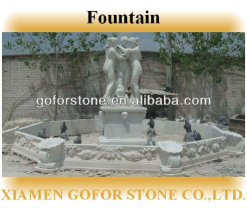 Marble water fountain, marble fountain