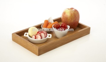 Bamboo serving trays fruit trays