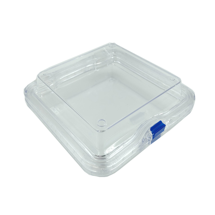 HN-155 13x13x5cm plastikowe pudełko membranowe Jewely/elektroniczny chip/zegarek/pudełko na protezę