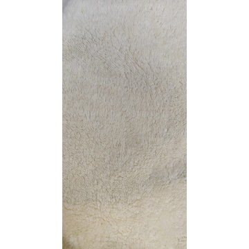 % 100 Polyester Sherpa Fleece Soild Düğme Kumaş