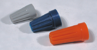 Screw on wire connector SP 1,applied to termials