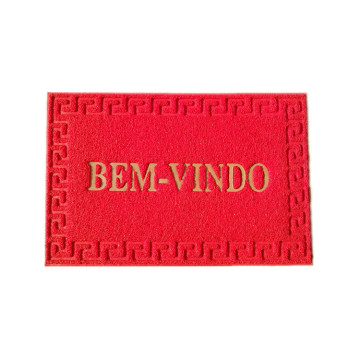 Factory direct coil plastic welcome home mat