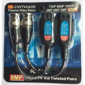 8MP CCTV 동축 비디오 BALUN TRANSCEIVER RJ45 VB501PH