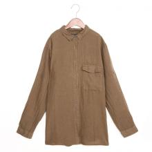 men's soft linen long sleeve shirt