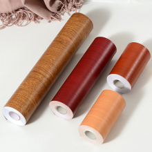Peel and Stick Self-Adhesive Wood Grain PVC Waterproof Wall Border