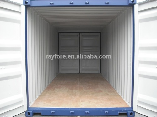 20ft two door double end door container