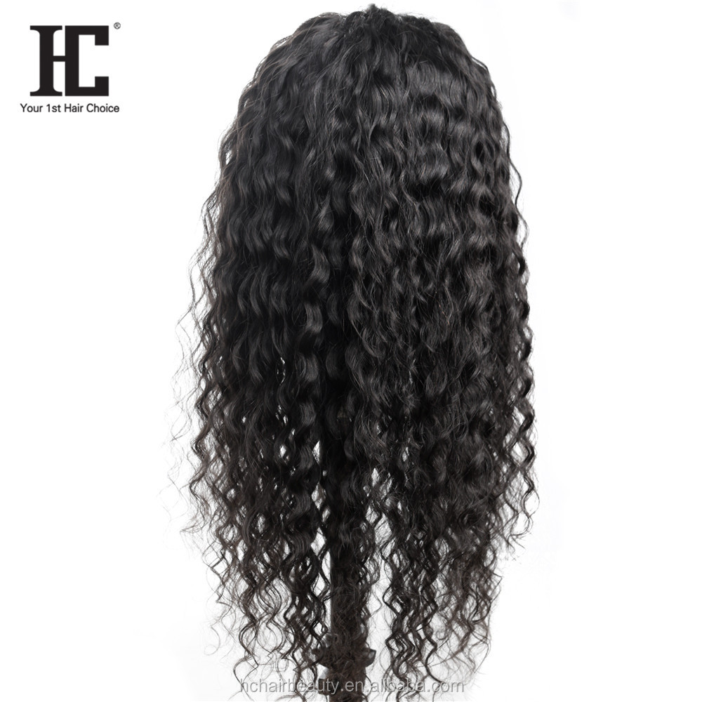 Water Wave 360 Lace Frontal Wig Brazilian Remy Human Hair Wigs Pre Plucked Natural Hair Line With Baby Hair