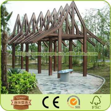 wpc waterproof pergola