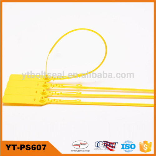 plastic strap seal, tote security seal, plastic packaging seal YT-PS607