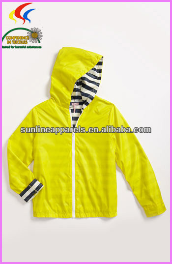 yellow raincoat