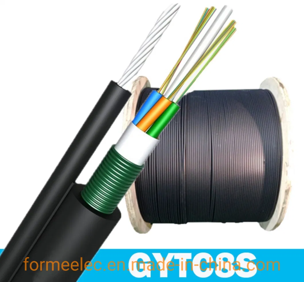 Figure 8 Optical Cable Stranded Self-Supporting Aerial Cable Optical Fiber 12 Core Single-Mode