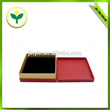 custom design print jewelry box kraft cardboard