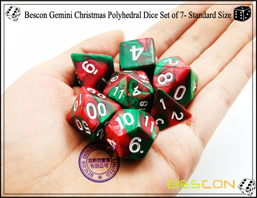 Bescon Weihnachten Würfel-2 Bescon Christmas Dice-2