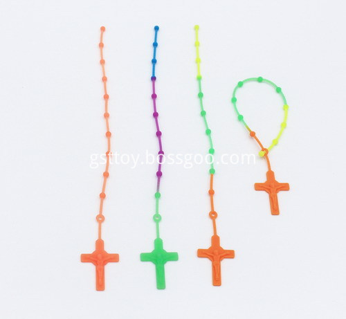 Color Cross Bead Bracelets-4