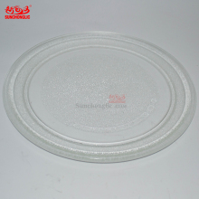 High Quality 24.5cm Microwave Glass Plate - Sunchonglic Universal Flat Round Plate for Microwaves