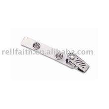 Ribbed Strap Clips with Vinyl Strap for Lanyard Accessories