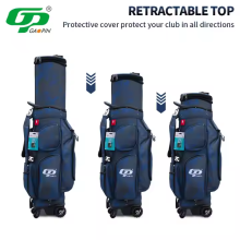 Premium Nylon Golf Bag with Expandable Storage