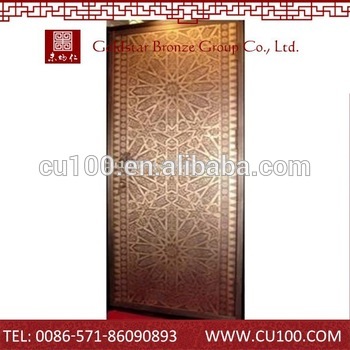 Metal Copper Door