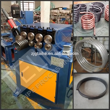 Hydraulic vertical 3 roller or 7 roller copper tube coil bending machine, copper pipe coil making machine