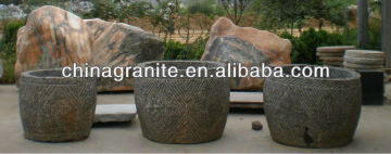 round limestone trough