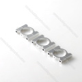 Aluminum tube clamp for octagonal tube