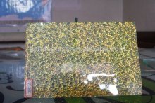 colored textured decorative glass