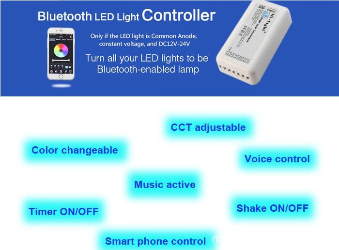 RGBW color controller