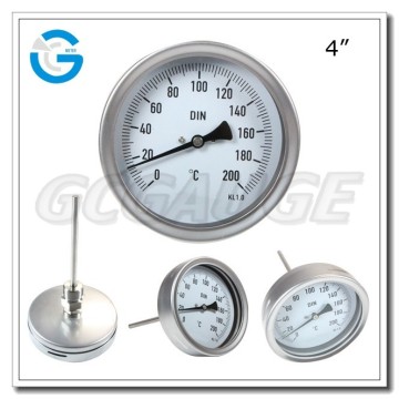 High quality stainless steel large outdoor thermometer