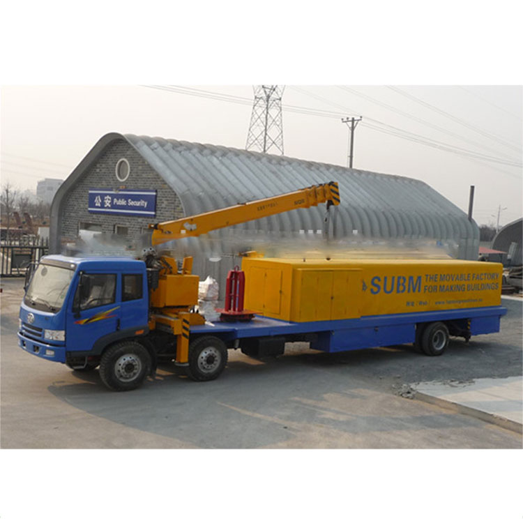 SX-914-610 SUPER ASPAN PROFILE PRODUCING MACHINERY WITH TRUCK AND CRANE