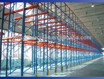 Drive in racks for warehouse racks