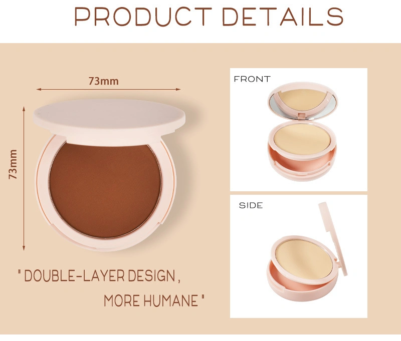 Make up Highlighter Cosmetics Custom Bronzer Face Powder Waterproof Private Label Pressed Powder
