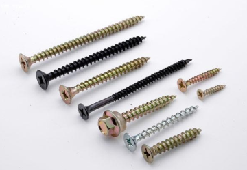 Carbon steel black dry wall screw