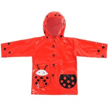 Cute Waterproof PU Kids Raincoats