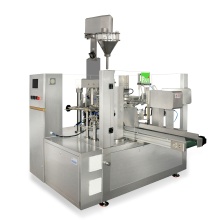 Rotary Graules Dried Fruits Popcorn Corn Flakes Packing Machine
