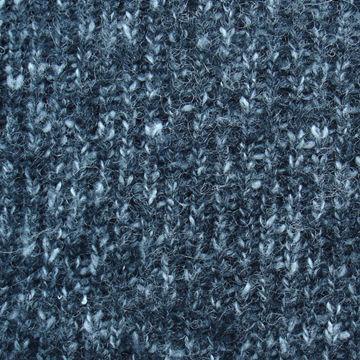 Coarsely knitted fabric, made of wool/acrylic/cotton, soft and smooth hand texture