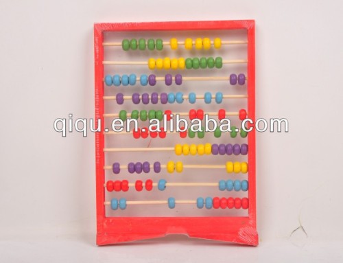 Wooden Alphabet Abacus Rack Educational Toy