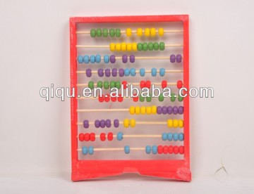 Wooden Alphabet Abacus Rack Educational Toy