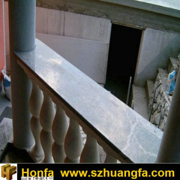 Marble outdoor hand railings for stairs