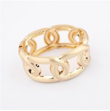 New Arrivals Fashion Bangles Hot Wholesale Gold Plated spring hinge metal alloy Bangle Bracelet Fashion Bracelet