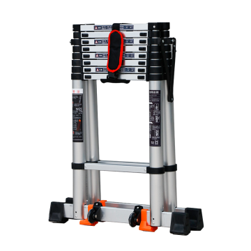4.4m 5M aluminum A-frame Super telescopic ladder
