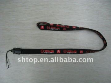 Custom neck strap with pen
