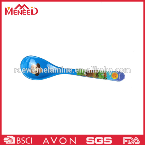 Cartoon printing melamine children spoon