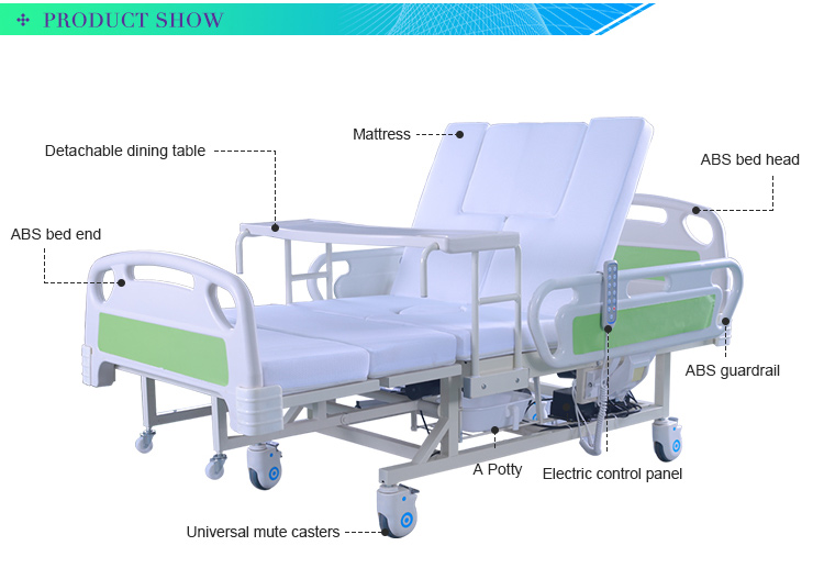 Best selling  electric nursing hospital bed home care bed For patient