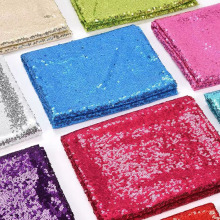 Polyester Fabric Sequin Tulle Glitter Sequin Fabricc