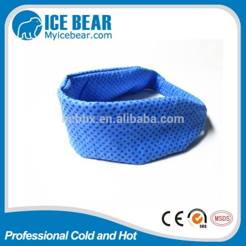 Blue Chilly cold cooling head band