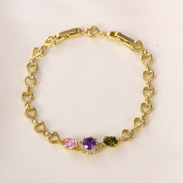 Xuping Fashion 14k Gold Color Bracelet