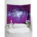 Tapisserie Wandteppich Wandbehang Galaxy Tapisserie Himmel Tapisserie Baum Tapisserie Nachthimmel Tapisserie für Schlafzimmer Wohnheim Dekor