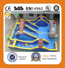 inflatable hippo slide inflatable dry slide inflatable blue slide large inflatable slides